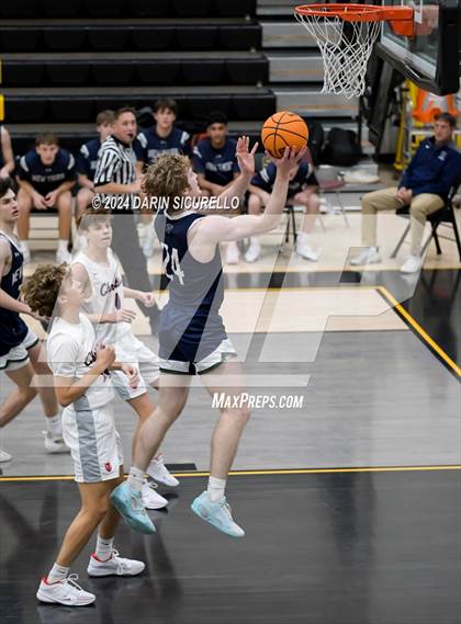Thumbnail 3 in New Trier vs Scottsdale Christian Academy (Saguaro Holiday Classic) photogallery.