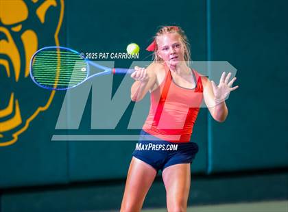 Thumbnail 3 in Wimberley vs Canyon (UIL 4A Tennis Final) photogallery.
