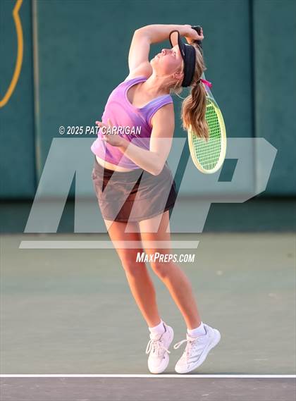 Thumbnail 2 in Wimberley vs Canyon (UIL 4A Tennis Final) photogallery.