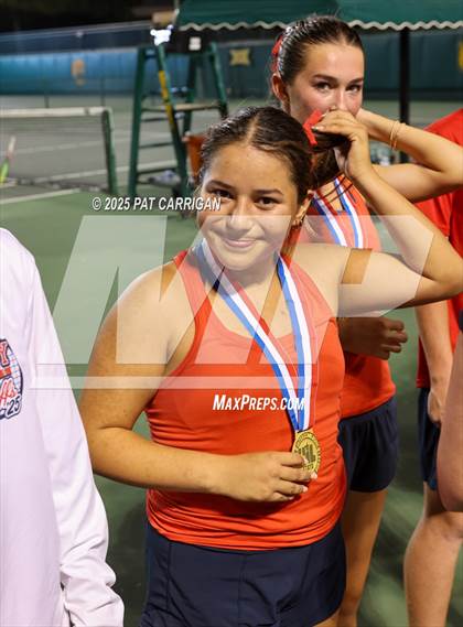 Thumbnail 1 in Wimberley vs Canyon (UIL 4A Tennis Final) photogallery.