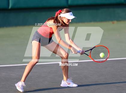 Thumbnail 2 in Wimberley vs Canyon (UIL 4A Tennis Final) photogallery.