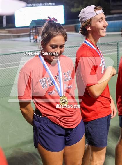 Thumbnail 3 in Wimberley vs Canyon (UIL 4A Tennis Final) photogallery.