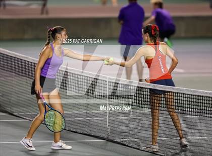 Thumbnail 2 in Wimberley vs Canyon (UIL 4A Tennis Final) photogallery.