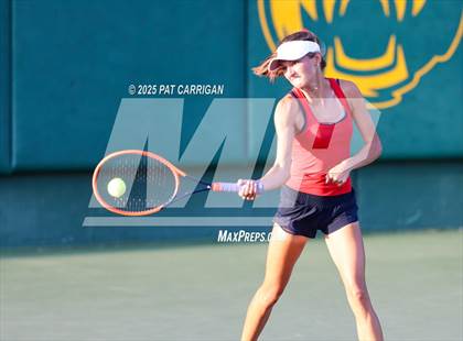Thumbnail 1 in Wimberley vs Canyon (UIL 4A Tennis Final) photogallery.