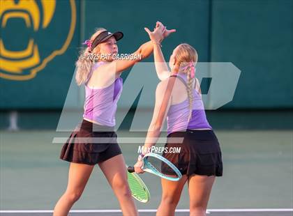Thumbnail 3 in Wimberley vs Canyon (UIL 4A Tennis Final) photogallery.