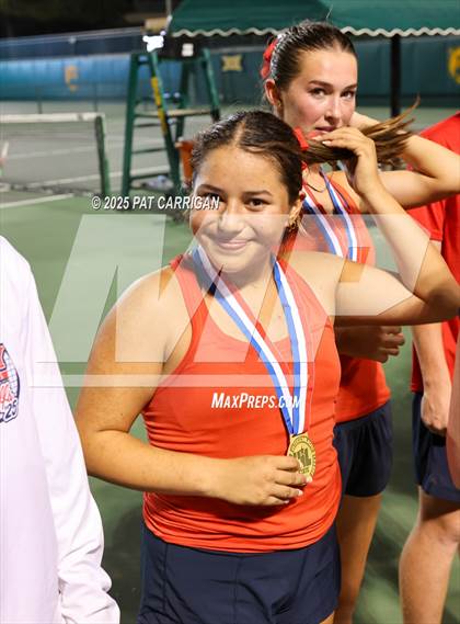 Thumbnail 2 in Wimberley vs Canyon (UIL 4A Tennis Final) photogallery.