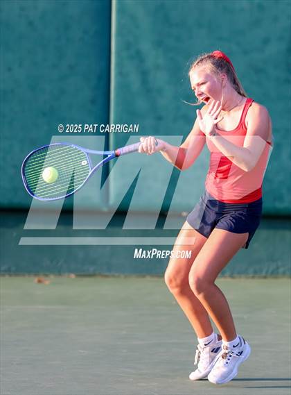 Thumbnail 2 in Wimberley vs Canyon (UIL 4A Tennis Final) photogallery.