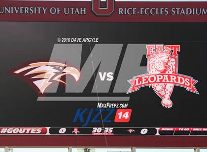 Thumbnail 2 in East vs. Maple Mountain (UHSAA 4A Semifinal) photogallery.