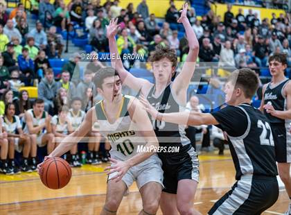 Thumbnail 2 in Parke Heritage vs. Northeastern (IHSAA 2A Regional 22 Championship) photogallery.