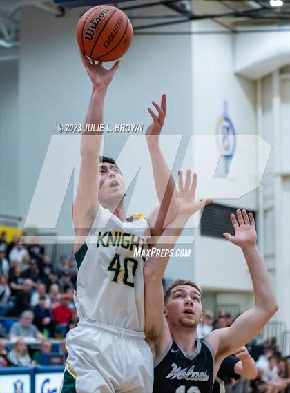 Thumbnail 3 in Parke Heritage vs. Northeastern (IHSAA 2A Regional 22 Championship) photogallery.