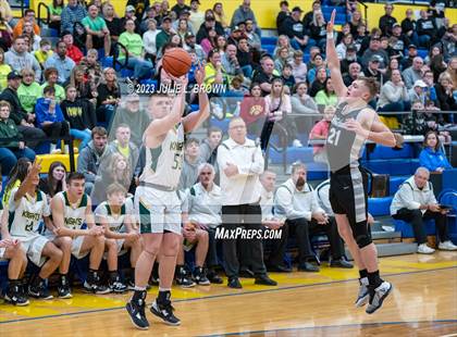 Thumbnail 1 in Parke Heritage vs. Northeastern (IHSAA 2A Regional 22 Championship) photogallery.