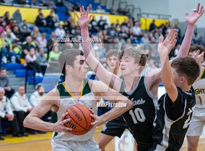 Thumbnail 3 in Parke Heritage vs. Northeastern (IHSAA 2A Regional 22 Championship) photogallery.