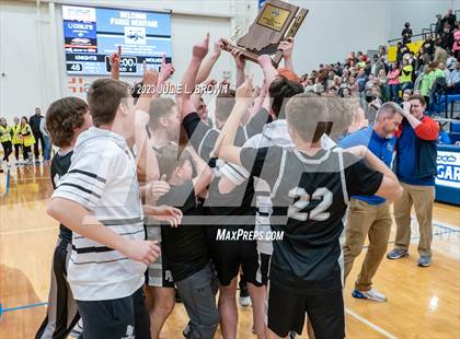 Thumbnail 2 in Parke Heritage vs. Northeastern (IHSAA 2A Regional 22 Championship) photogallery.