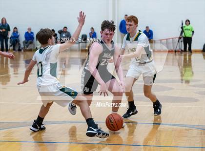 Thumbnail 1 in Parke Heritage vs. Northeastern (IHSAA 2A Regional 22 Championship) photogallery.