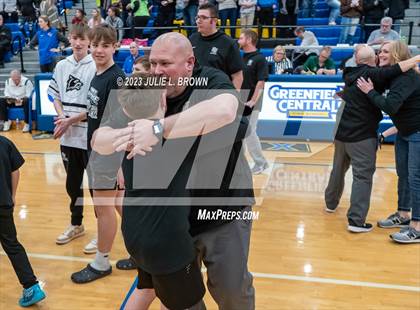 Thumbnail 1 in Parke Heritage vs. Northeastern (IHSAA 2A Regional 22 Championship) photogallery.
