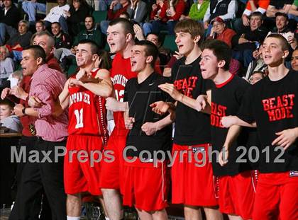 Thumbnail 1 in Jamesville-DeWitt vs. Tappan Zee (NYSPHSAA Class A Semifinal) photogallery.