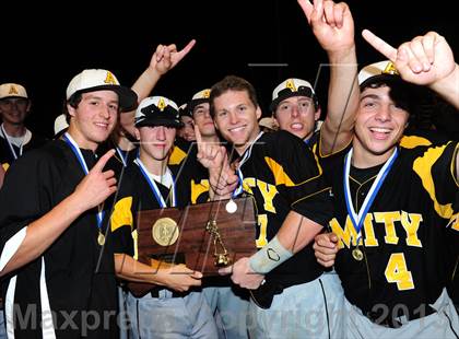 Thumbnail 3 in Amity Regional vs. Southington (CIAC Class LL Final) photogallery.