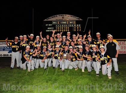 Thumbnail 2 in Amity Regional vs. Southington (CIAC Class LL Final) photogallery.