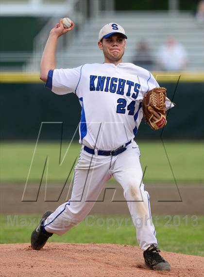 Thumbnail 2 in Amity Regional vs. Southington (CIAC Class LL Final) photogallery.