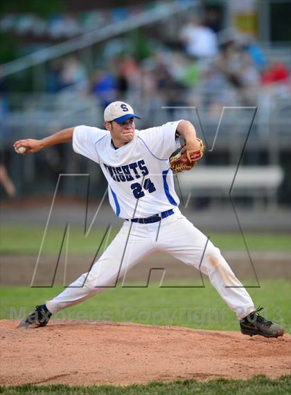 Thumbnail 1 in Amity Regional vs. Southington (CIAC Class LL Final) photogallery.