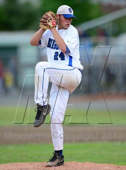 Thumbnail 3 in Amity Regional vs. Southington (CIAC Class LL Final) photogallery.