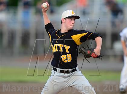 Thumbnail 3 in Amity Regional vs. Southington (CIAC Class LL Final) photogallery.