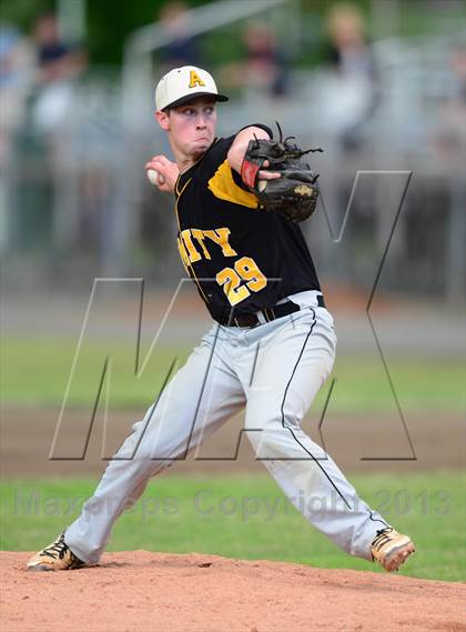 Thumbnail 3 in Amity Regional vs. Southington (CIAC Class LL Final) photogallery.