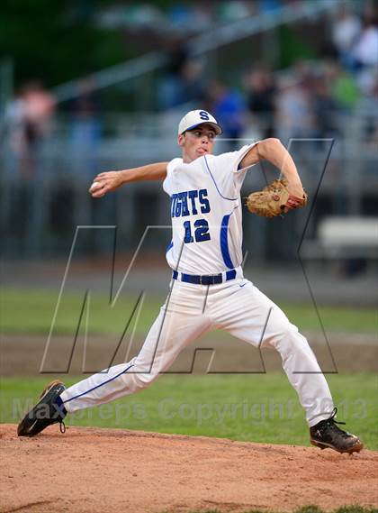 Thumbnail 2 in Amity Regional vs. Southington (CIAC Class LL Final) photogallery.