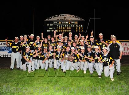 Thumbnail 1 in Amity Regional vs. Southington (CIAC Class LL Final) photogallery.