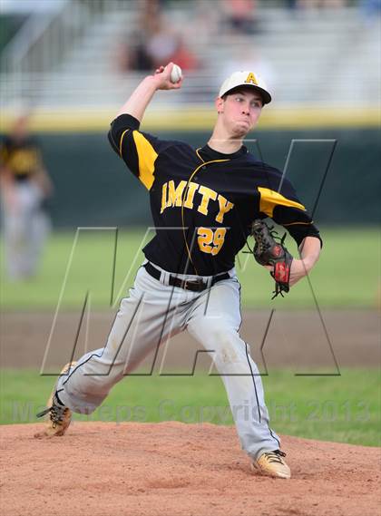 Thumbnail 2 in Amity Regional vs. Southington (CIAC Class LL Final) photogallery.