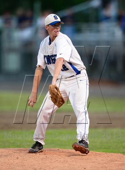 Thumbnail 2 in Amity Regional vs. Southington (CIAC Class LL Final) photogallery.