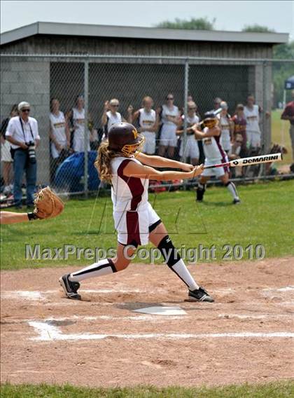 Thumbnail 3 in South Glens Falls vs Pittsford Mendon (NYSPHSAA Class A Semifinal) photogallery.