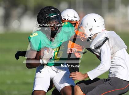 Thumbnail 2 in Narbonne vs Grant (Scrimmage) photogallery.