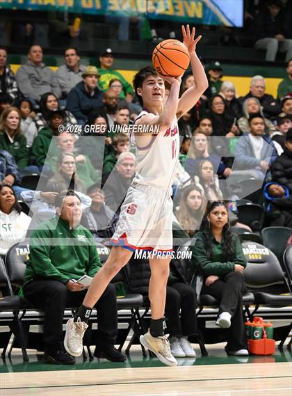 Thumbnail 2 in Sacred Heart Cathedral Preparatory vs. St. Ignatius College Preparatory photogallery.
