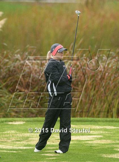 Thumbnail 2 in CIF SJS Masters Girls Golf Championships photogallery.