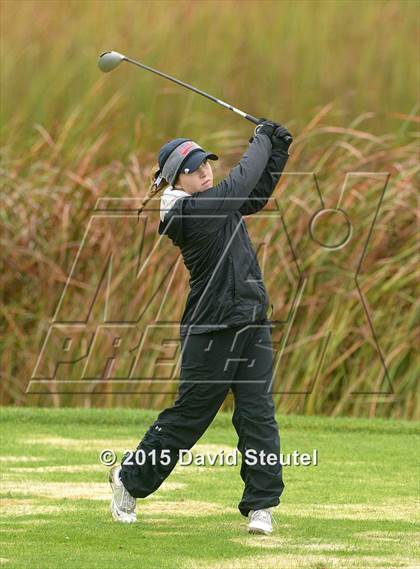 Thumbnail 3 in CIF SJS Masters Girls Golf Championships photogallery.