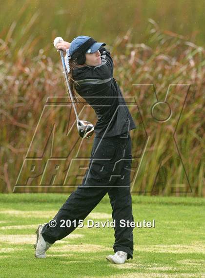 Thumbnail 2 in CIF SJS Masters Girls Golf Championships photogallery.