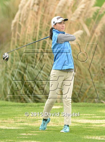 Thumbnail 2 in CIF SJS Masters Girls Golf Championships photogallery.