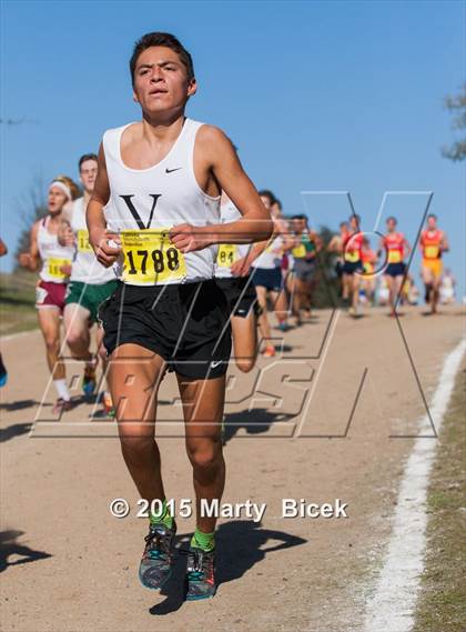 Thumbnail 3 in CIF State Cross Country Championships (D1 Boys Race) photogallery.