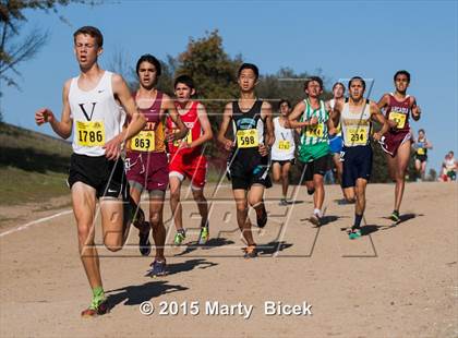 Thumbnail 3 in CIF State Cross Country Championships (D1 Boys Race) photogallery.