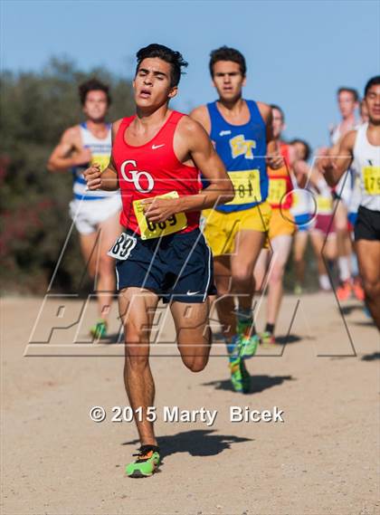 Thumbnail 3 in CIF State Cross Country Championships (D1 Boys Race) photogallery.