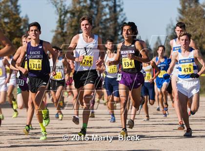 Thumbnail 2 in CIF State Cross Country Championships (D1 Boys Race) photogallery.