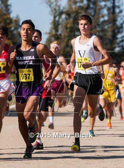 Thumbnail 2 in CIF State Cross Country Championships (D1 Boys Race) photogallery.