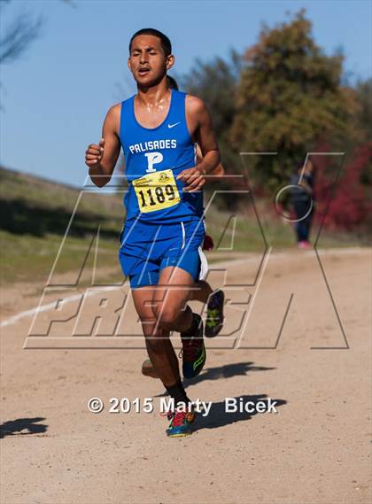 Thumbnail 3 in CIF State Cross Country Championships (D1 Boys Race) photogallery.