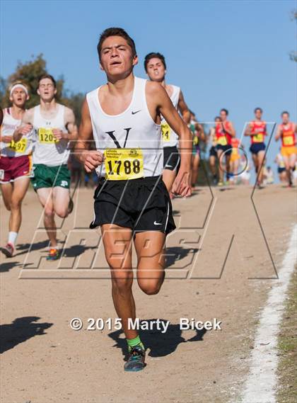 Thumbnail 2 in CIF State Cross Country Championships (D1 Boys Race) photogallery.