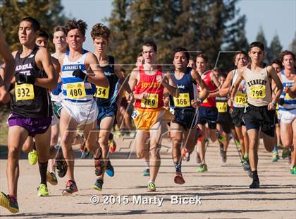 Thumbnail 2 in CIF State Cross Country Championships (D1 Boys Race) photogallery.
