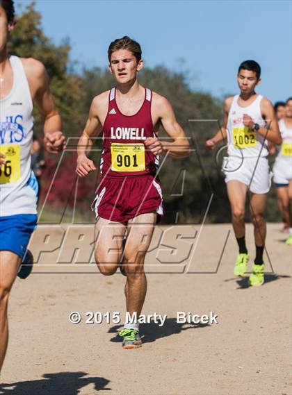 Thumbnail 3 in CIF State Cross Country Championships (D1 Boys Race) photogallery.