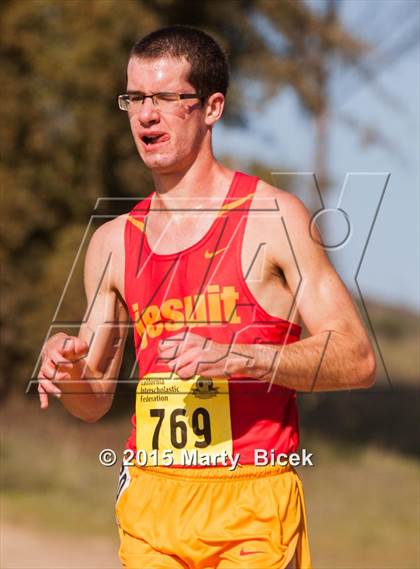 Thumbnail 3 in CIF State Cross Country Championships (D1 Boys Race) photogallery.