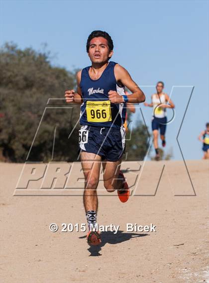 Thumbnail 3 in CIF State Cross Country Championships (D1 Boys Race) photogallery.