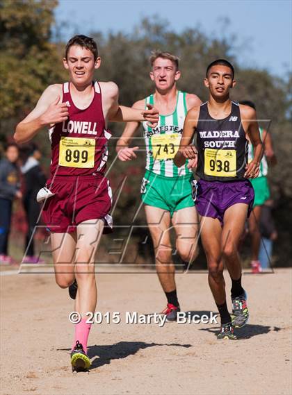 Thumbnail 3 in CIF State Cross Country Championships (D1 Boys Race) photogallery.